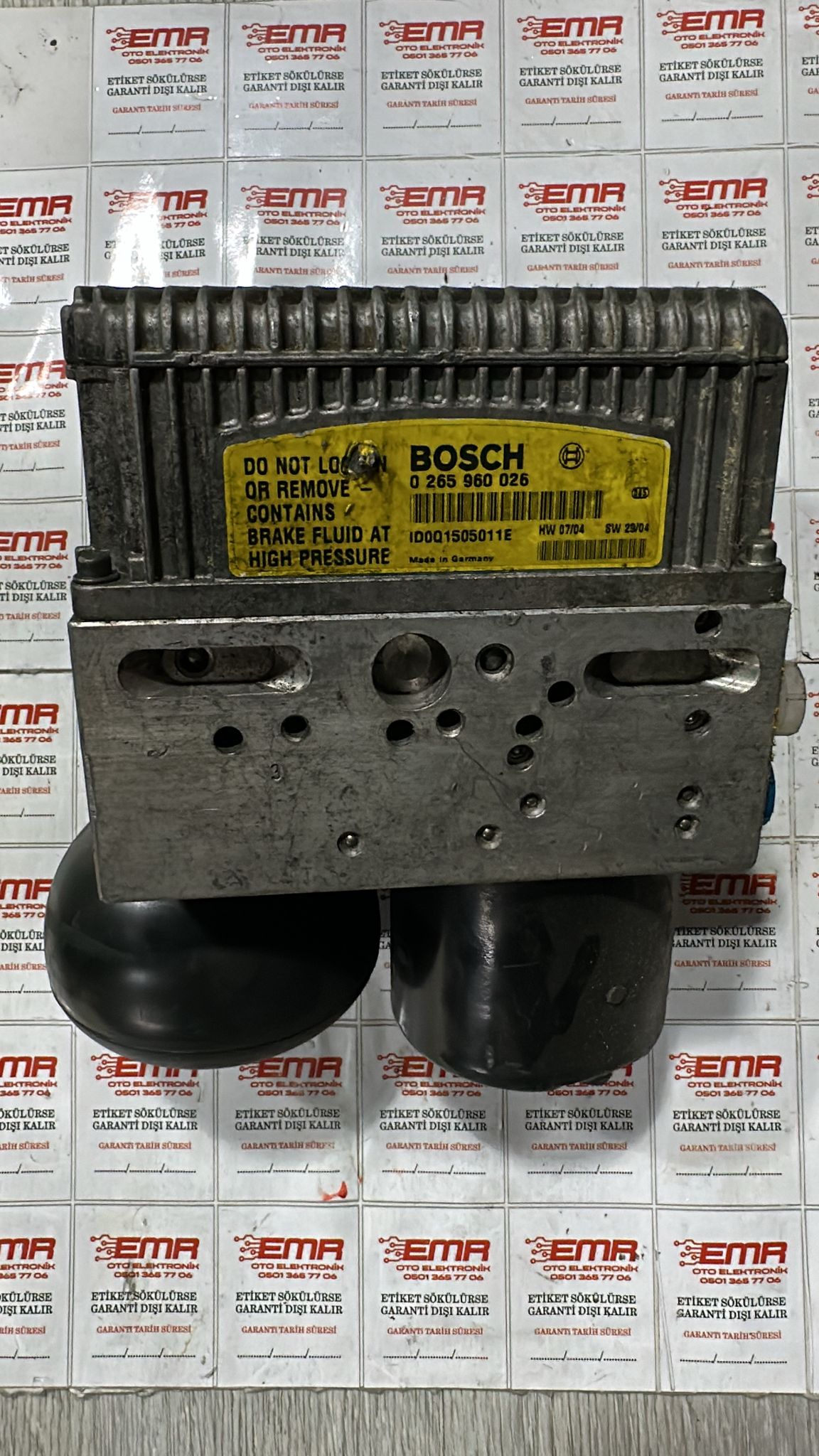 MERCEDES W211 E200 SBC FREN BEYNİ 0265960026